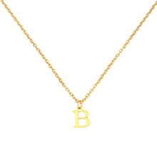 Alphabet Necklace Gold Necklaces