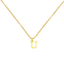 Alphabet Necklace Gold Necklaces