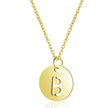 Initial Necklace Gold B - Aisha Wong Accessories