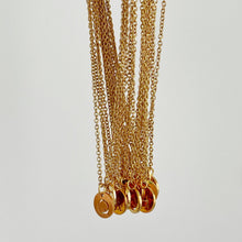 nitial Necklace Gold (A-Z) - Aisha Wong Accessories