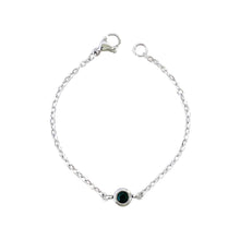 Birthstone Bracelet Cable Chain (Jan - June) Bracelets