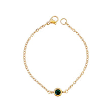 Birthstone Bracelet Cable Chain (Jan - June) Bracelets