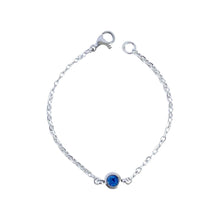 Birthstone Bracelet Cable Chain (Jan - June) Bracelets