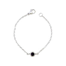 Birthstone Bracelet Cable Chain (Jan - June) Bracelets