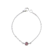 Birthstone Bracelet Cable Chain (Jan - June) Bracelets