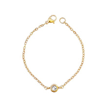 Birthstone Bracelet Cable Chain (Jan - June) Bracelets