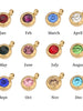 Birthstone Pendant Charms & Pendants
