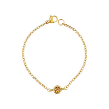 Cable Chain Birthstone Bracelet (July - Dec) Bracelets