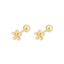 Flower Barbell Earring Earrings