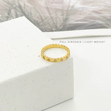 Geometry Zirconia Band Ring Rings