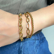 Gold Wheat Chain Bracelet