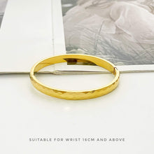 Hammered Hinged Bangle Bracelets