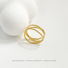 Hollow Line Ring Rings