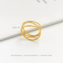 Hollow Line Ring Rings