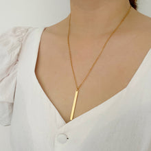 Minimalist Bar Necklace