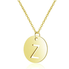 Initial Necklace Gold Z - Aisha Wong Accessories