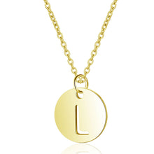 Initial Necklace Gold L - Aisha Wong Accessories