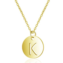 Initial Necklace Gold K - Aisha Wong Accessories