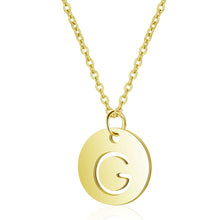 Initial Necklace Gold G - Aisha Wong Accessories