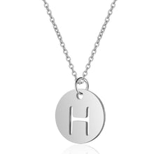 Initial Necklace Silver H