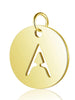 Initial Pendant Gold (A-Z)