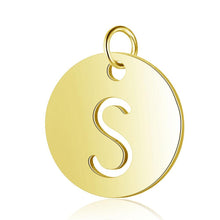 Initial Pendant Gold (A-Z)