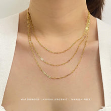 Mini Paperclip Chain Necklace Necklaces