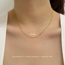 Mini Paperclip Chain Necklace Necklaces