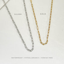 Mini Paperclip Chain Necklace Necklaces