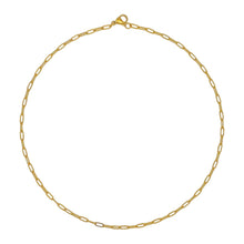 Mini Paperclip Chain Necklace Necklaces