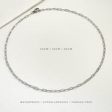 Mini Paperclip Chain Necklace Necklaces