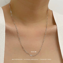 Mini Paperclip Chain Necklace Necklaces