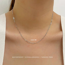 Mini Paperclip Chain Necklace Necklaces