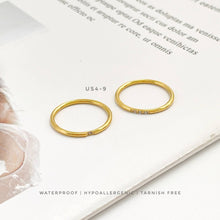 Minimalist Duo Ring Rings
