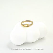 Modern Zirconia Knot Ring Rings