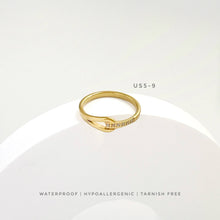 Modern Zirconia Knot Ring Rings