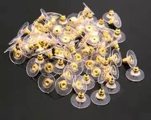 Plastic earring stopper - Aisha Wong Accessories