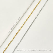 Rice Bead Oval Chain Anklet Anklets