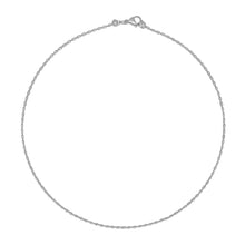 Rice Bead Oval Chain Necklace Necklaces