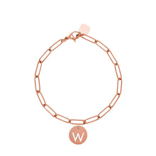Rose Gold Initial Bracelet (A-Z) Bracelets
