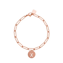 Rose Gold Initial Bracelet (A-Z) Bracelets