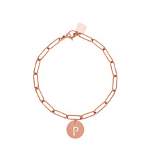 Rose Gold Initial Bracelet (A-Z) Bracelets