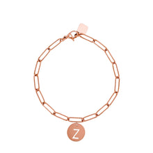 Rose Gold Initial Bracelet (A-Z) Bracelets