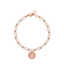 Rose Gold Initial Bracelet (A-Z) Bracelets