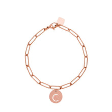 Rose Gold Initial Bracelet (A-Z) Bracelets
