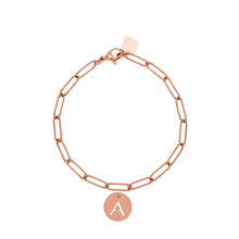 Rose Gold Initial Bracelet (A-Z) Bracelets
