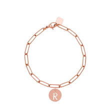 Rose Gold Initial Bracelet (A-Z) Bracelets
