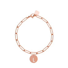 Rose Gold Initial Bracelet (A-Z) Bracelets