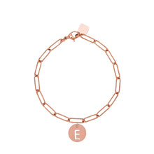 Rose Gold Initial Bracelet (A-Z) Bracelets
