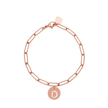 Rose Gold Initial Bracelet (A-Z) Bracelets